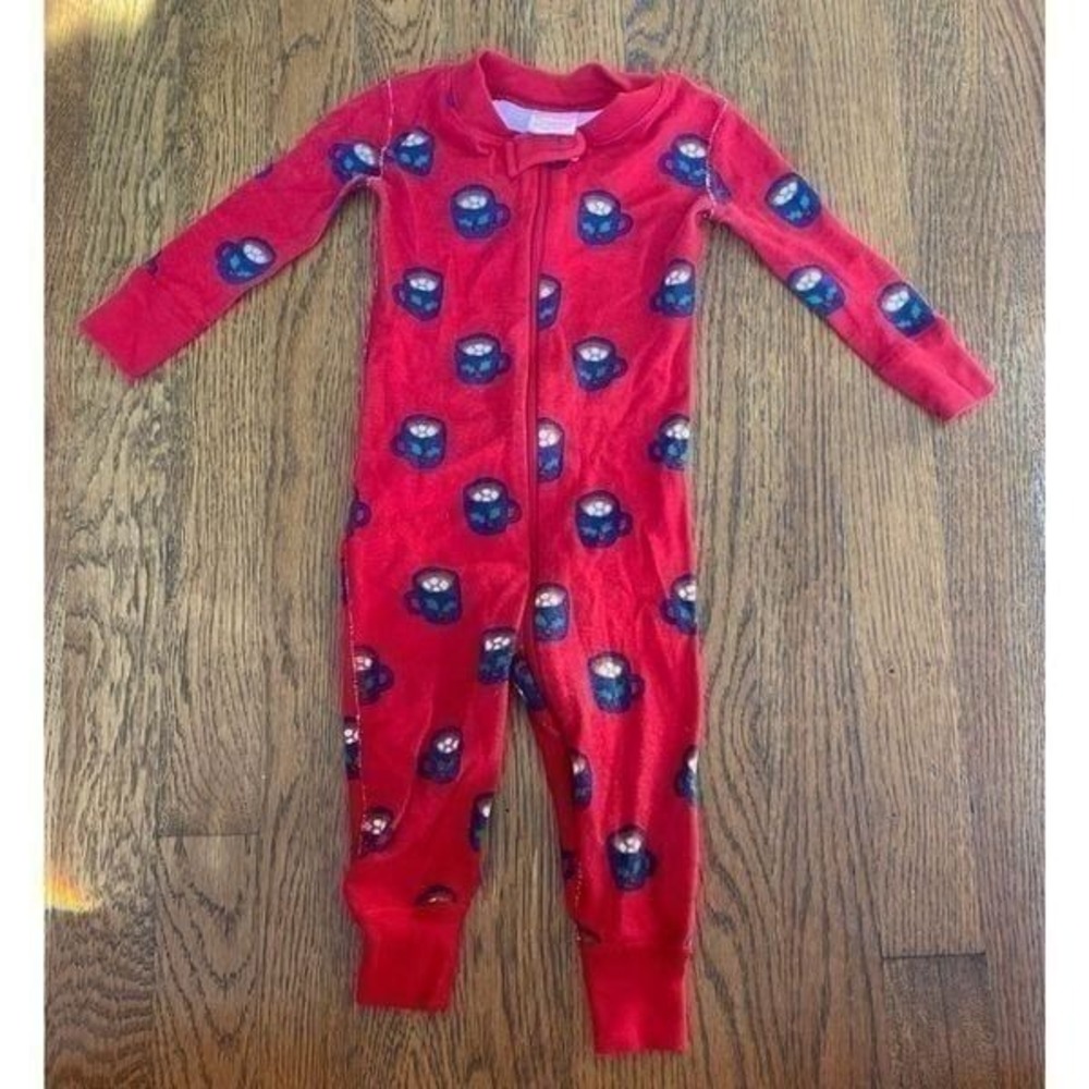 Hanna Andersson holiday romper 6-12